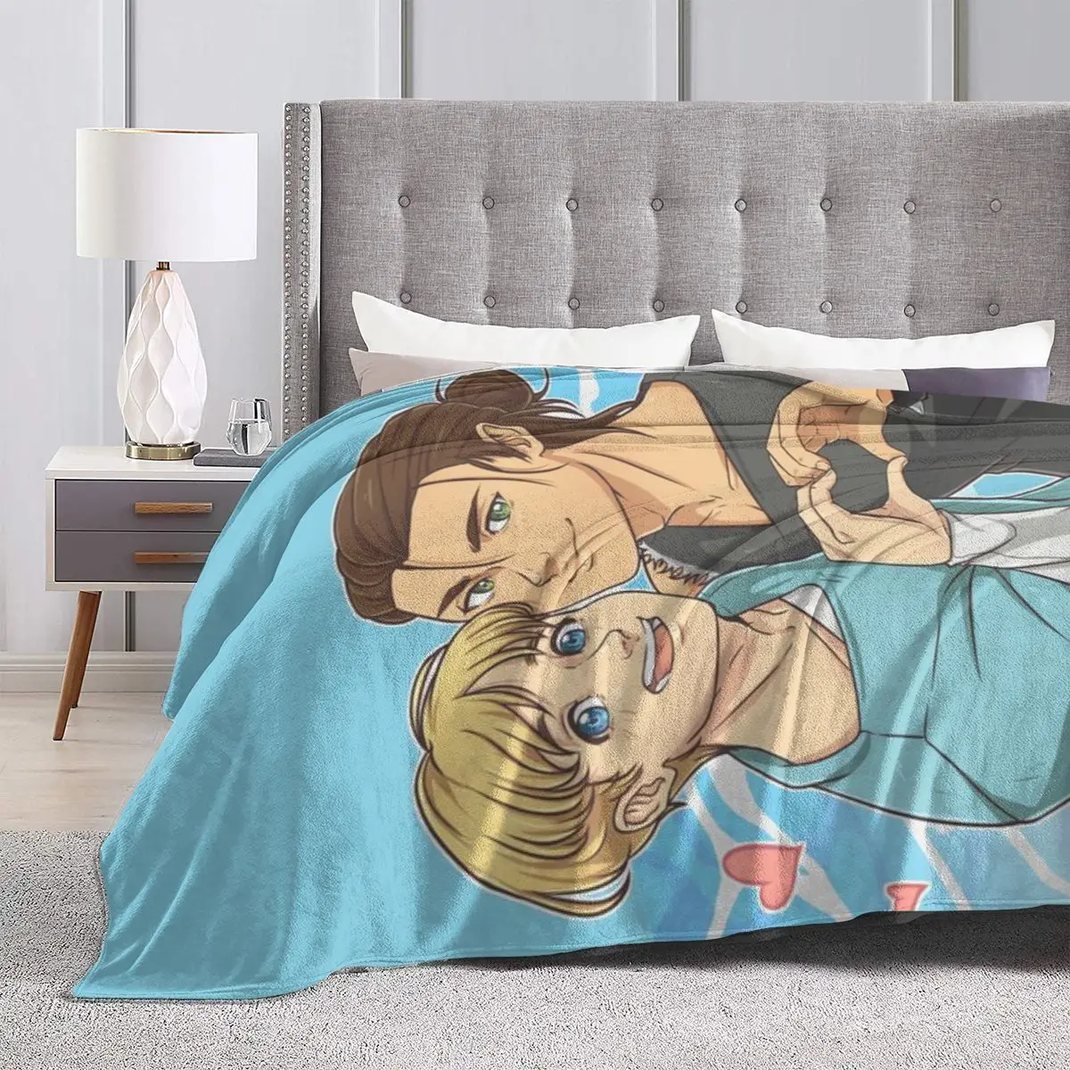 Eremin Do Love Not War Ультра-мягкое флисовое одеяло