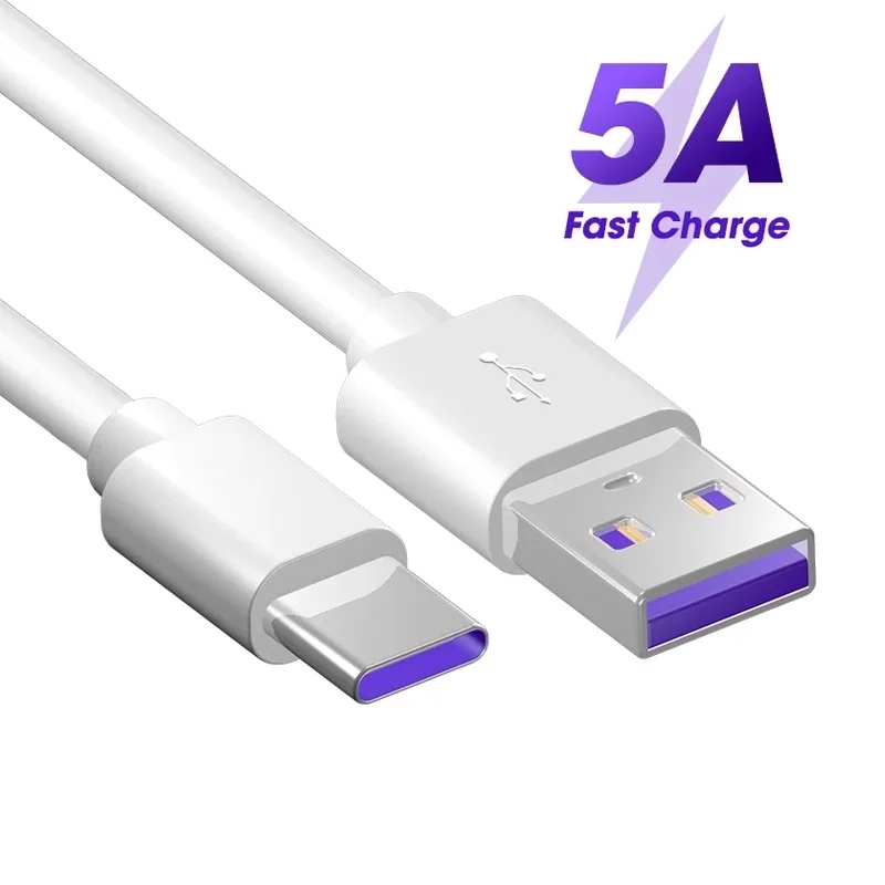 

USB-кабель для Samsung P30/S20/S9/Xiaomi/Huawei P30, 5 А