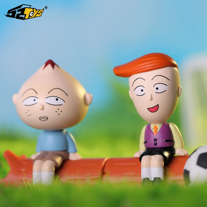 

8Set/Pcs Japan Anime Figure Caja Ciega Chibi Maruko Chan Kawaii Model Action Caja Ciega Toys Figures Dolls Kid Desktop Ornament