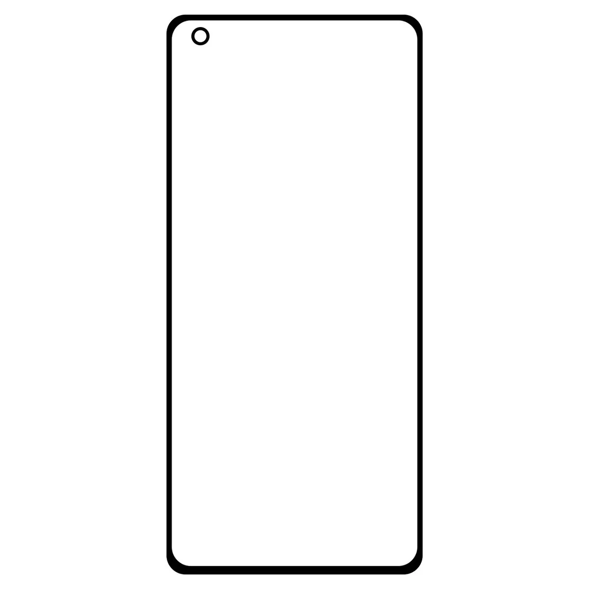Защитное стекло &quotПолное покрытие&quot для смартфона Xiaomi Mi 11 Черное Салфетки в