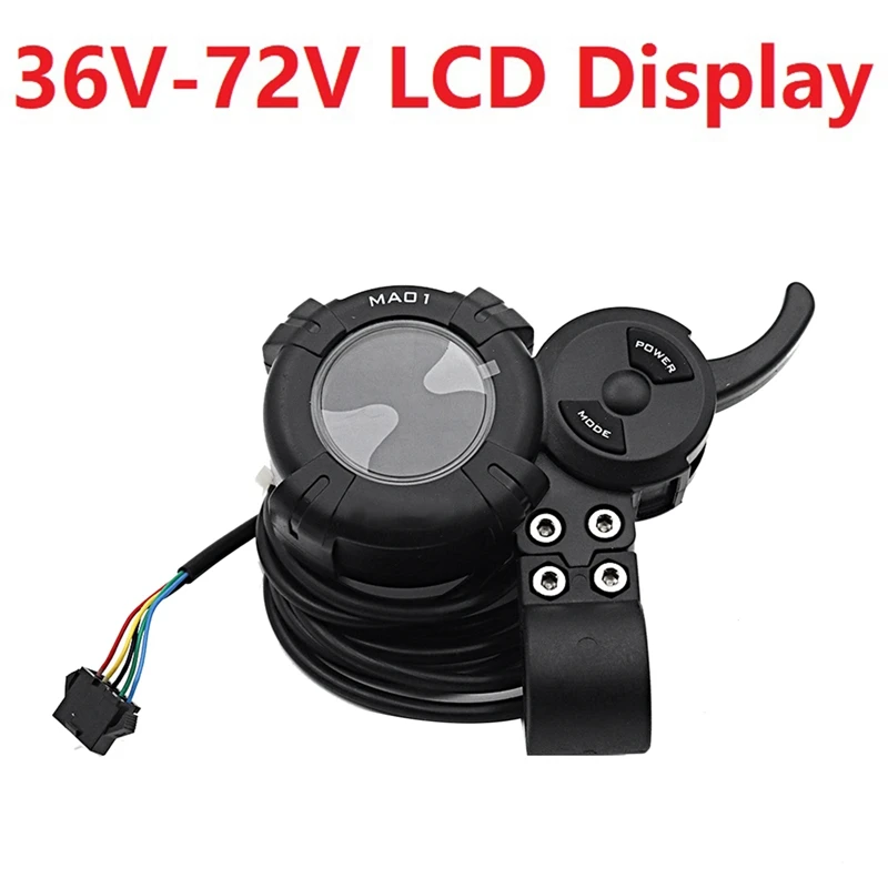

LCD Display Knuckle Throttle Switch Electric Scooter Parts 36V-72V For DAMAO MA01 Electric Scooter