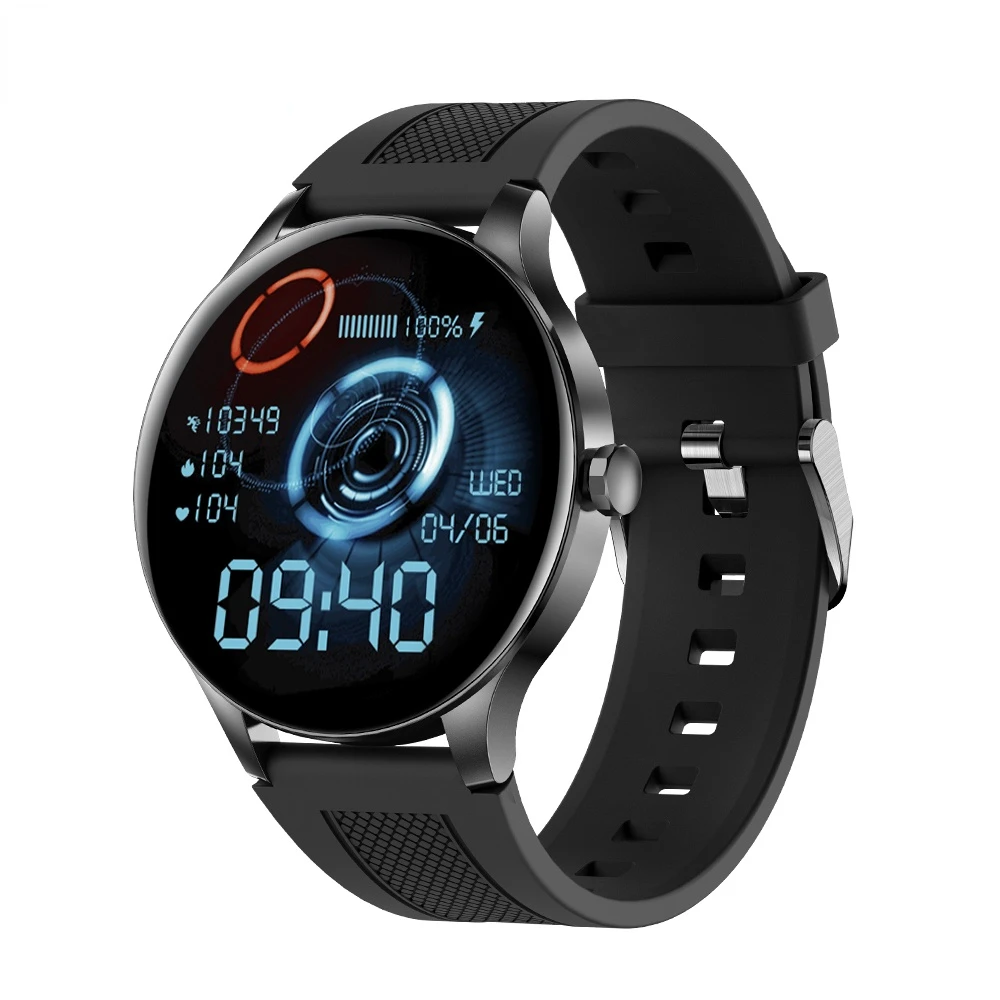 

MELANDA 2022 New Smart Watch Men 1.32 inch 360*360 Full Touch IP68 Waterproof Fitness Track Heart Rate Monitor Smartwatch CE