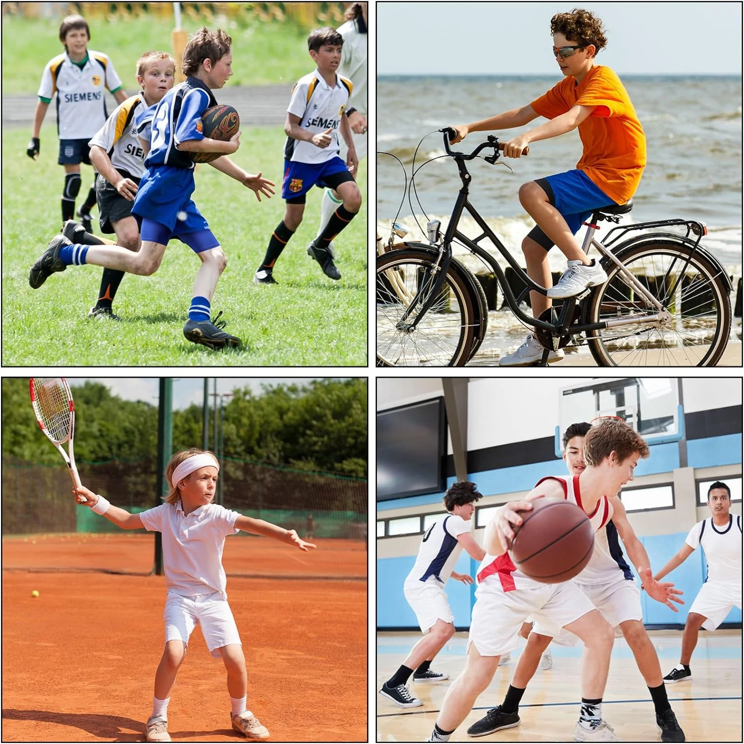 Дышащие и высокопроизводительные компрессионные шорты для активных мальчиков.