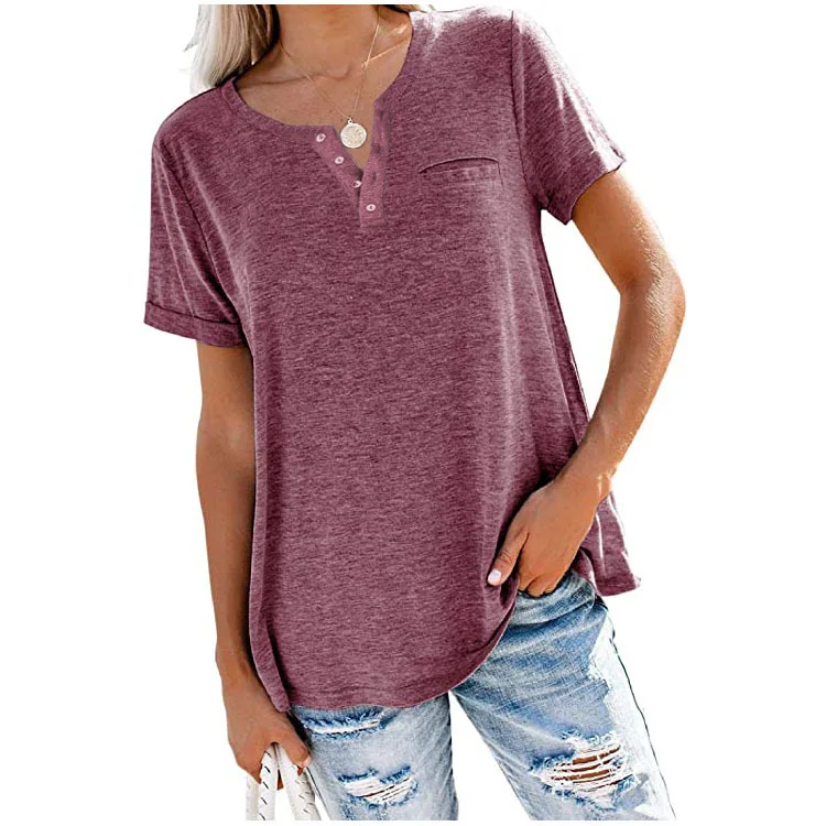 

GRAY22 2021 Trim Solid V Neck Long Sleeve Skinny Tee 2021 New Autumn