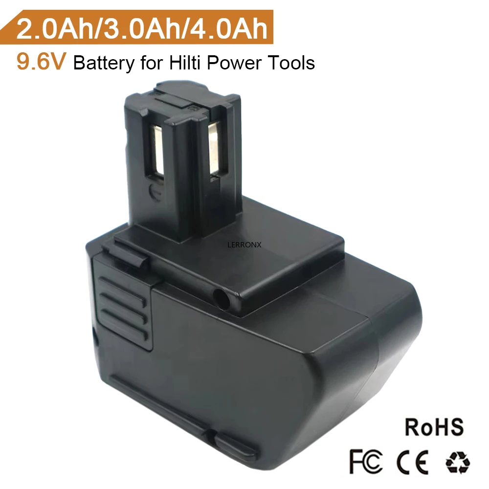 Фото Аккумулятор 9.6В 2.0Ач/3.0Ач/4.0Ач Ni-CD/Ni-MH для беспроводных электроинструментов Hilti SBP10 SFB10 SFB105 BD2000 SB10 SF100-A №2