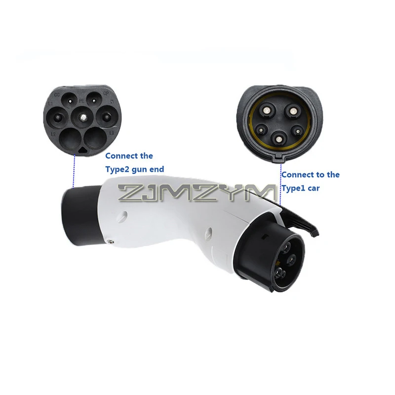 Переходник IEC 62196 к SAE J772 16 А 32 зарядный адаптер для EV совместимый с разъемом