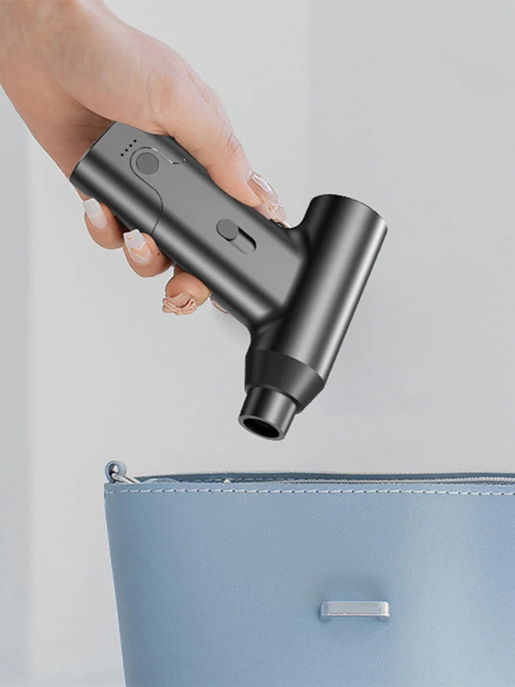 Мини-вентилятор турбовентилятора 110000 RPM 4000 мАч Беспроводной воздуходувка