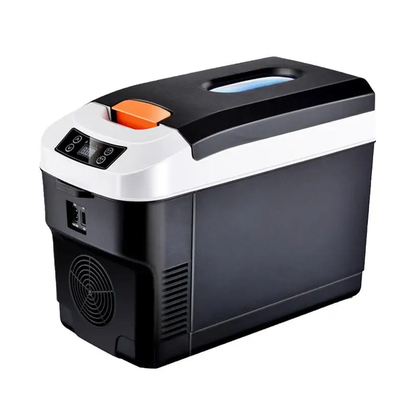 

12 Volt Refrigerator Outdoor Camping Fridge 12V Car Cooling Fridge Cooling And Warmer Refrigerator For Outdoor And Home Use 10L