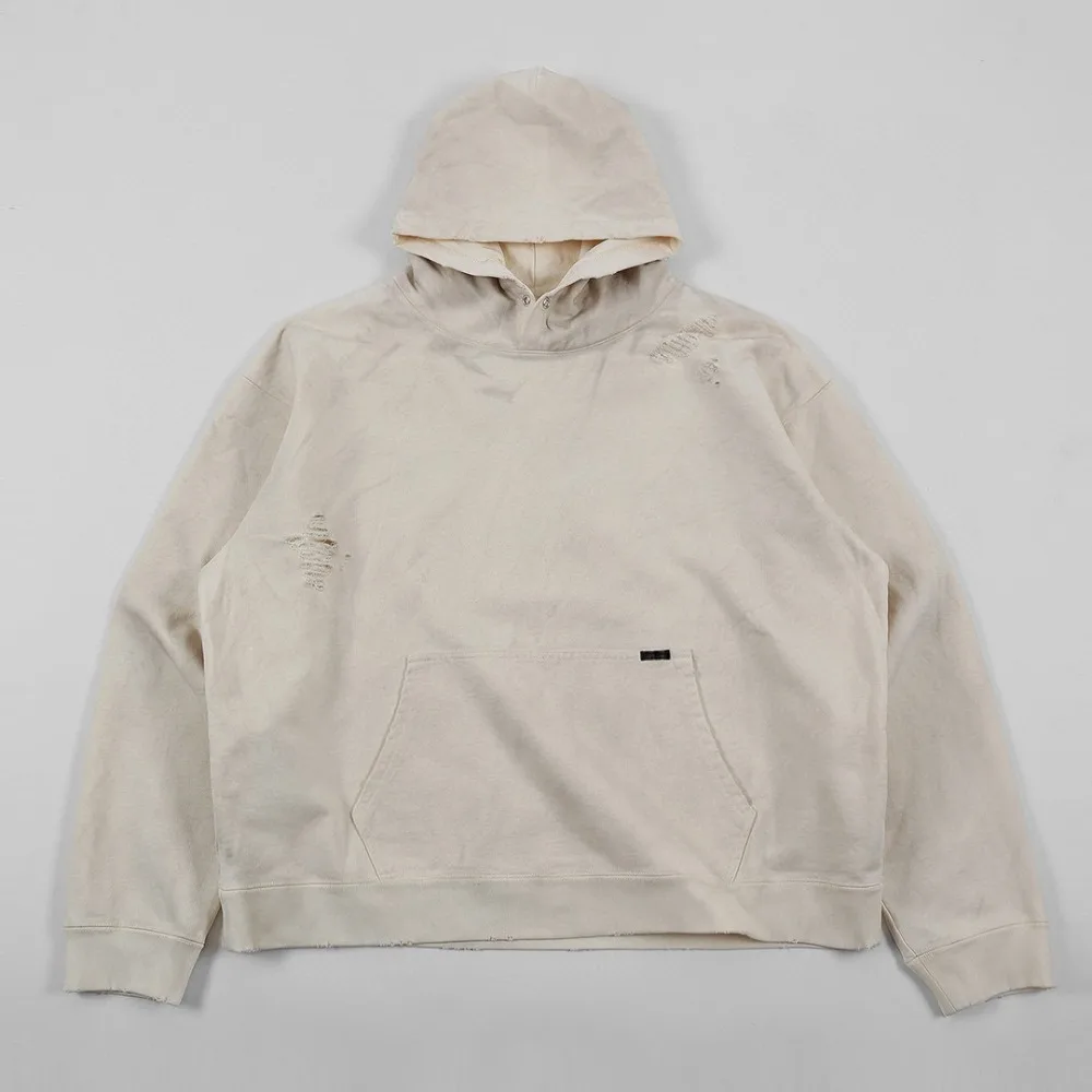 NIGO Мужская потертая винтажная толстовка с капюшоном Faded High Street Пуловер в стиле