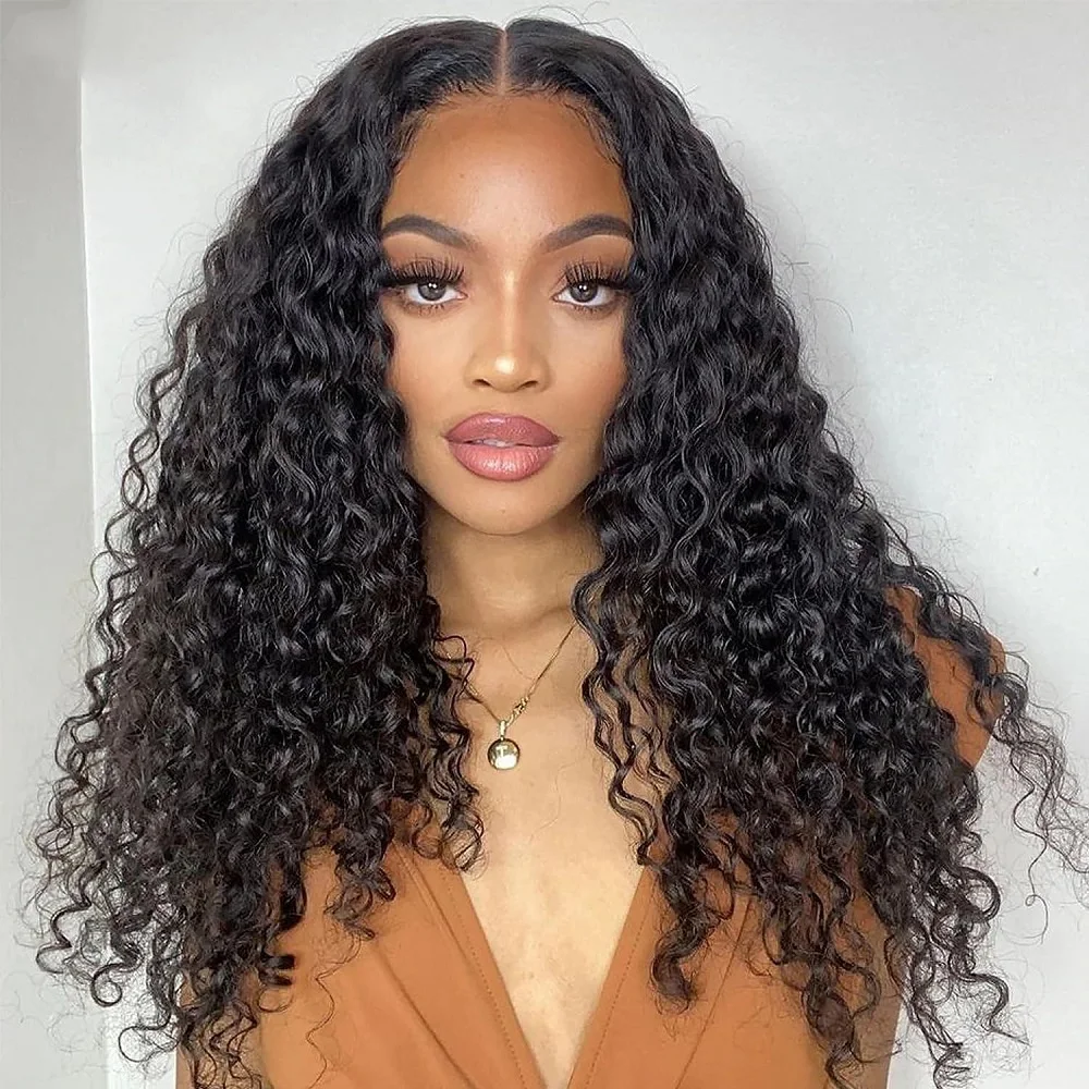 

13x6 Lace Front Wigs Human Hair Water Wave Wig Brazilian Hair 180 Density 4x4 Glueless Lace Human Hair Wigs for Black Women