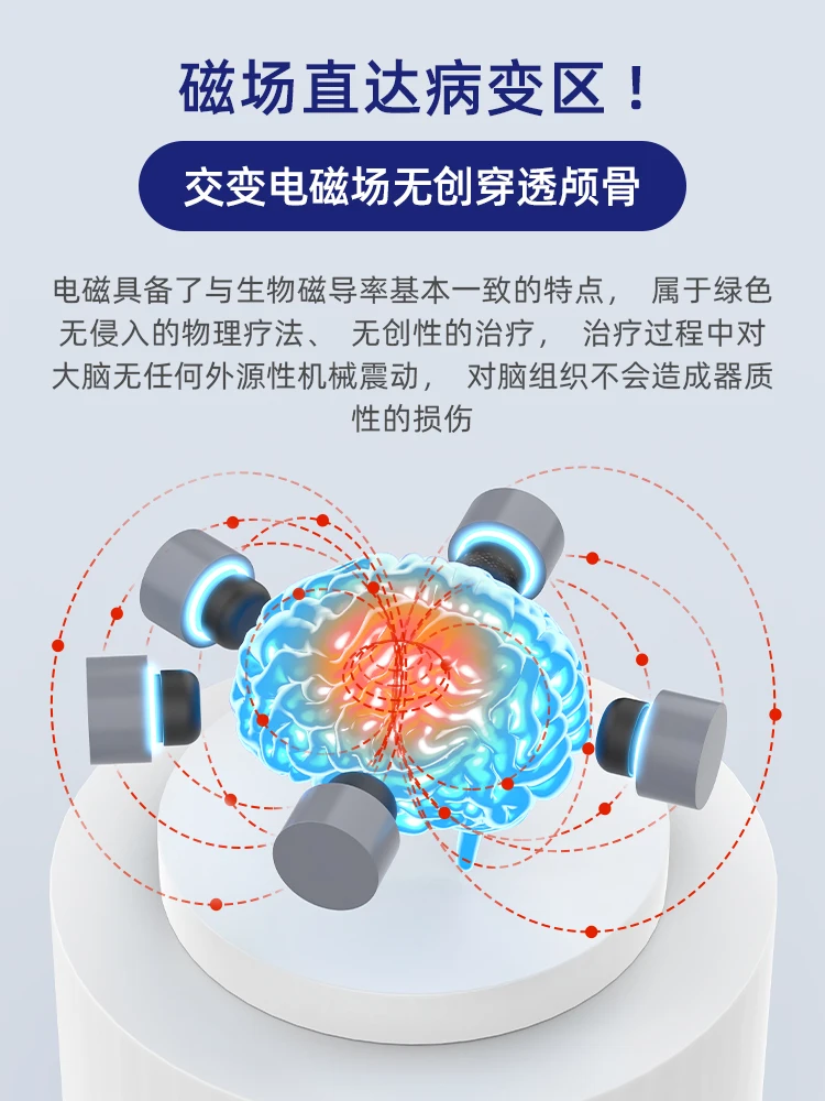 Транскраниальный Магнитный стимулятор домашняя Электротерапия медицинское