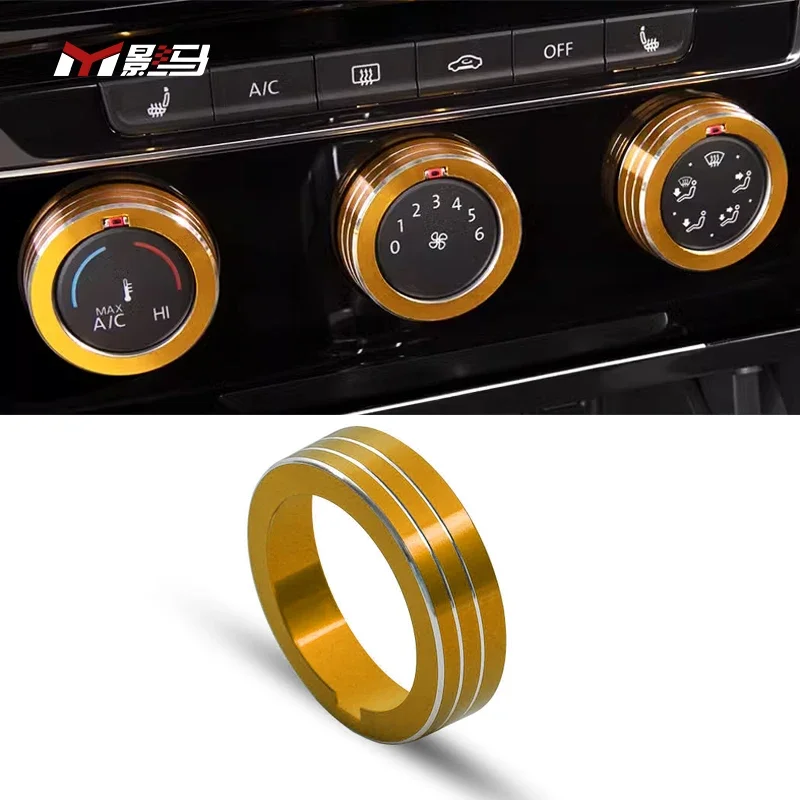 

Алюминиевая центральная консоль переменного тока, крышка ручки переключателя 2013-2020 для vw golf 7 7,5 mk7 mk7.5