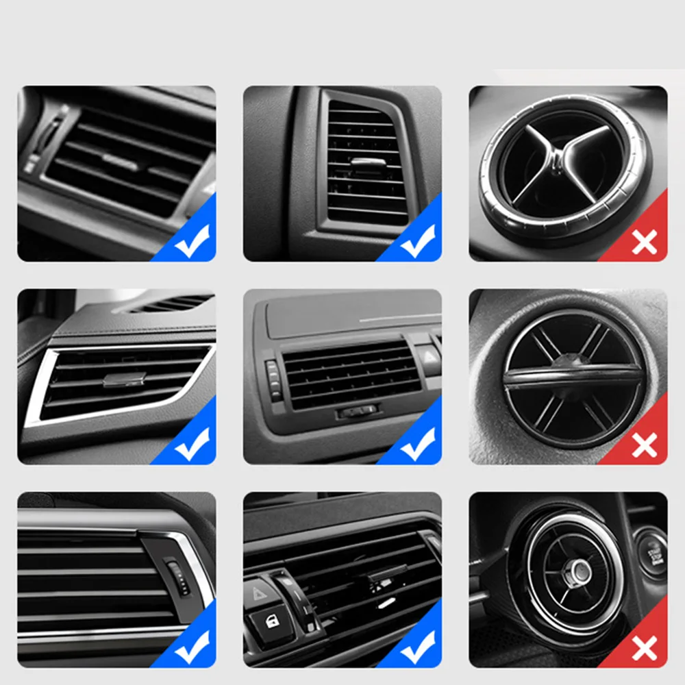 Для Fiat 500 500C 2012 500X Abarth 695 500L Автомобильное крепление для вентиляционного отверстия