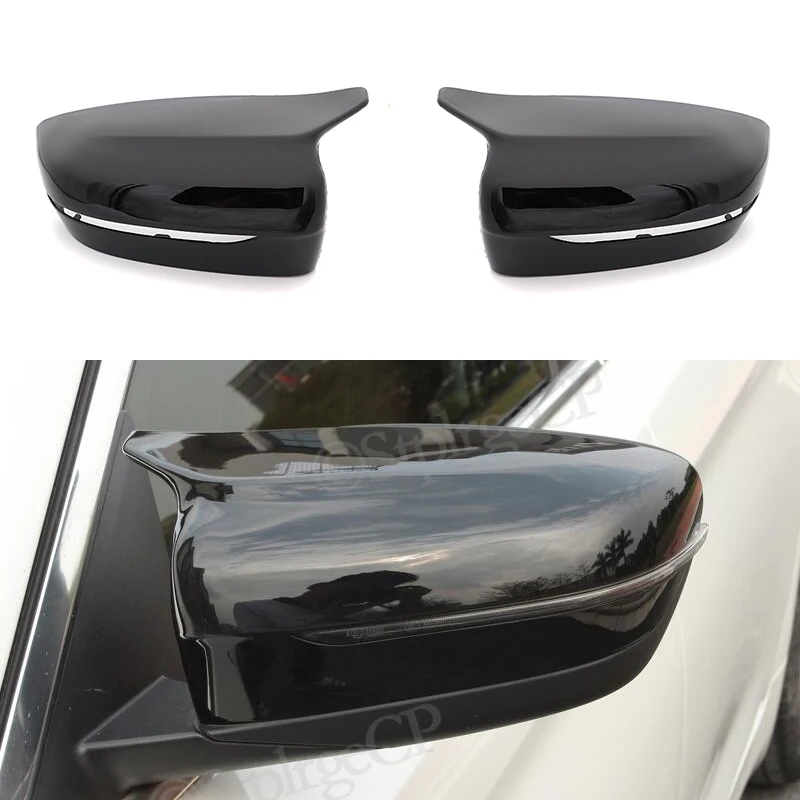 Carbon Fiber Exterior Side Rearview Mirror Cover Trim For BMW 4/5/7/8-Series G11 G12 G14 G15 G16 G30 G31 G22 2017 2018 2019 2020 |