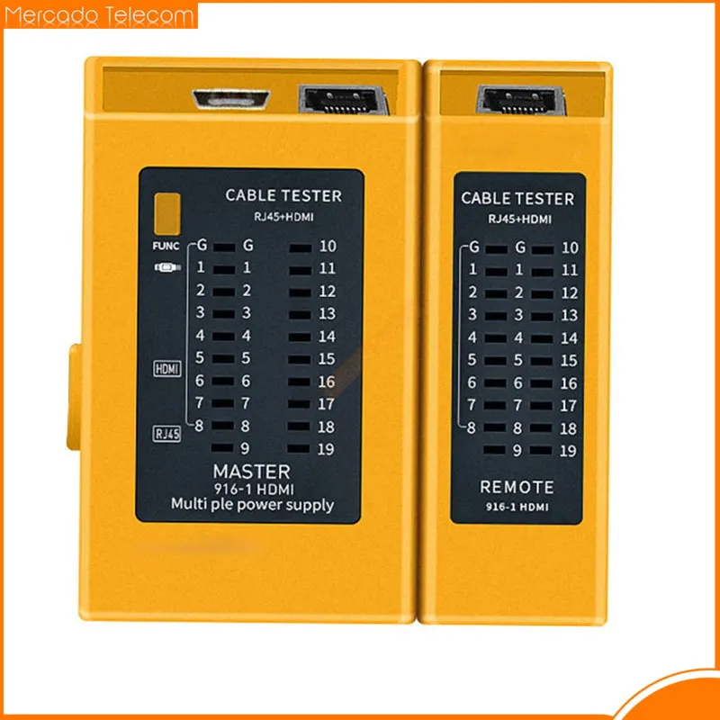 Network Cable Tester Wire Line Finder Multifunction Industrial Control Elements for RJ45 RJ11 HDMI