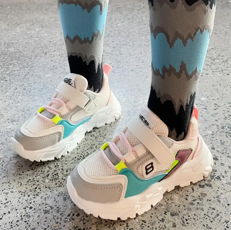 

Children Shoes Boys Girls Sport Shoes Summer Spring Fashion Breathable Baby Casual Shoes Soft Bottom Non-Slip Kids Sneakers