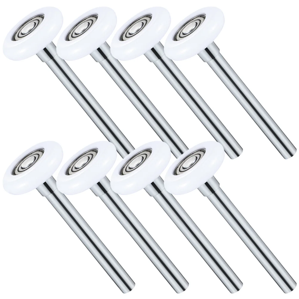 

8pcs Garage Door Roller 45mm Quiet Replacement Roller Nylon Roller With Stem