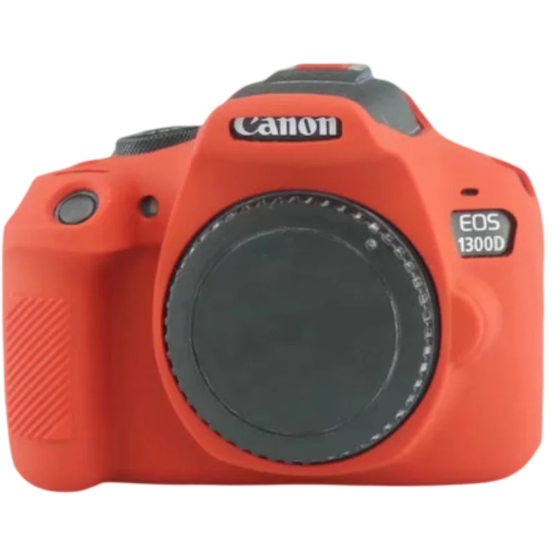 Защитная силиконовая сумка для Фотоаппарата Canon EOS 1300D Rebel T6 1500D Rebel T7 KISS X90 аксессуары для DSLR