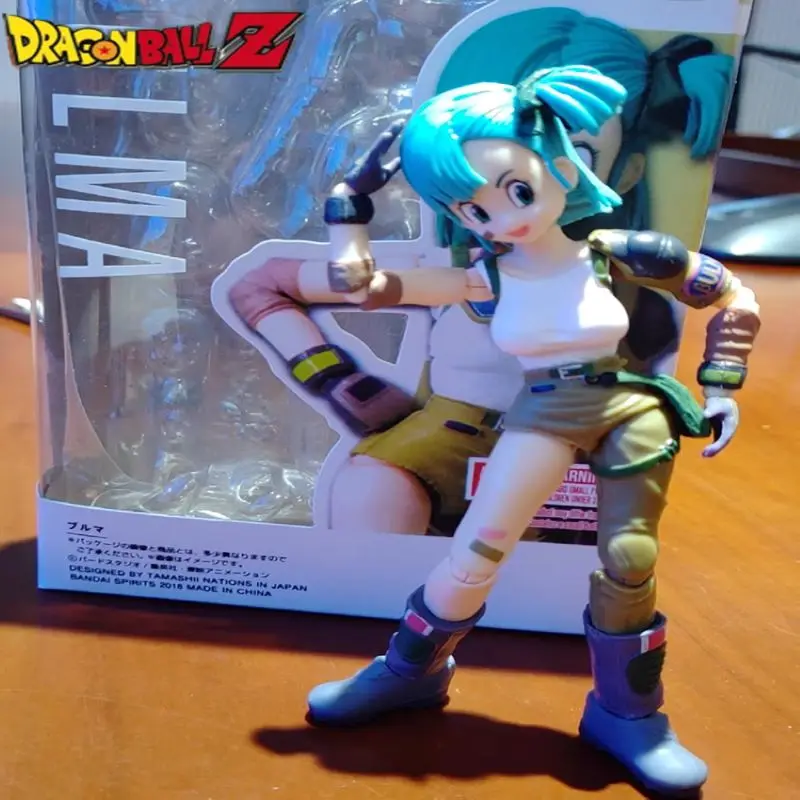 

Экшн-фигурка из аниме «Драконий жемчуг Z», серии Bulma Mfg, Shf, аксессуары для солдат, Статуэтка из ПВХ, куклы, Коллекционная модель, детские игруш...
