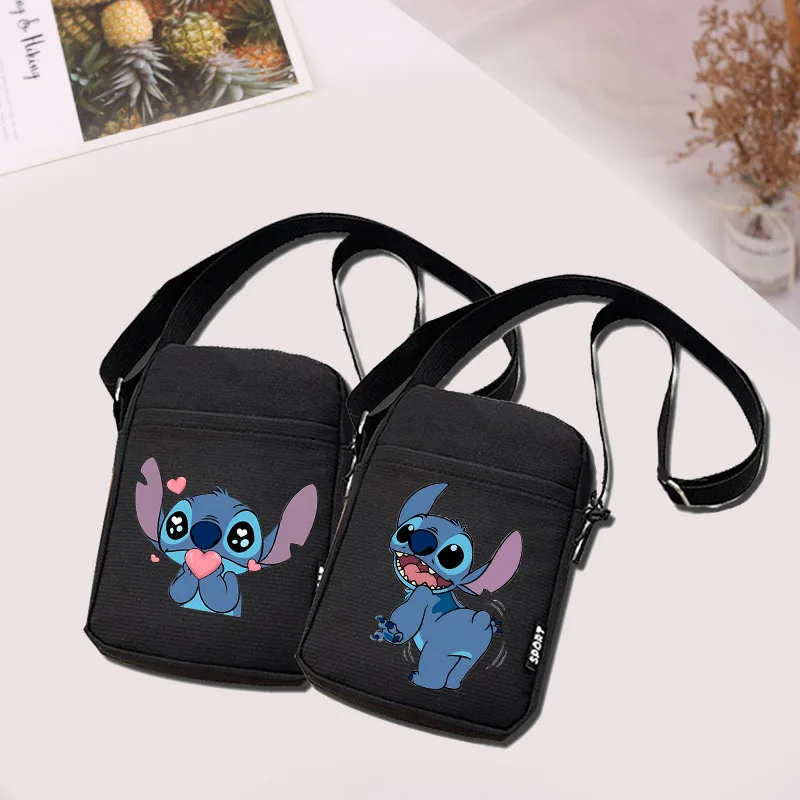 Женские сумки Kawaii Disney Lilo Stitch женская сумка универсальная мини через плечо