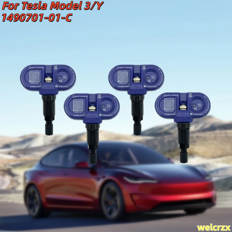 

1/4 шт. датчик давления в шинах TPMS 149070101B 149070101C 1490701-01-B 1490701-01-C подходит для Tesla подходит для модели 3 S X Y