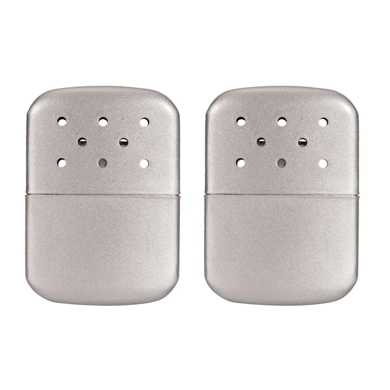 2X Portable Fuel Hand Warmer Reusable Standard Pocket Handy Hand Warmers Head For Outdoor Hunting Fishing