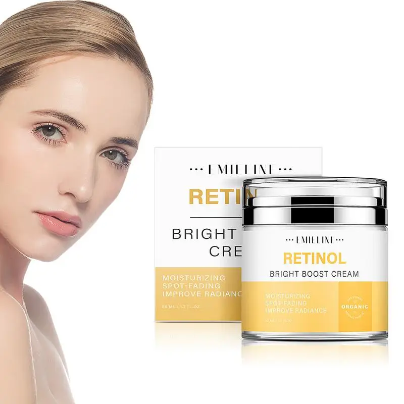 

50 Grams Retinol Moisturizer Face Cream Anti-Aging Wrinkle Firming Cream Brightening Repairing Facial Cream Lotion Skin Care