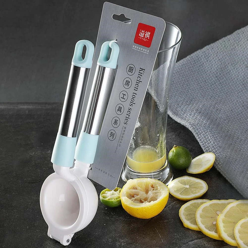 Домашняя лимонная ручная соковыжималка для фруктов пластиковая цитрусовых