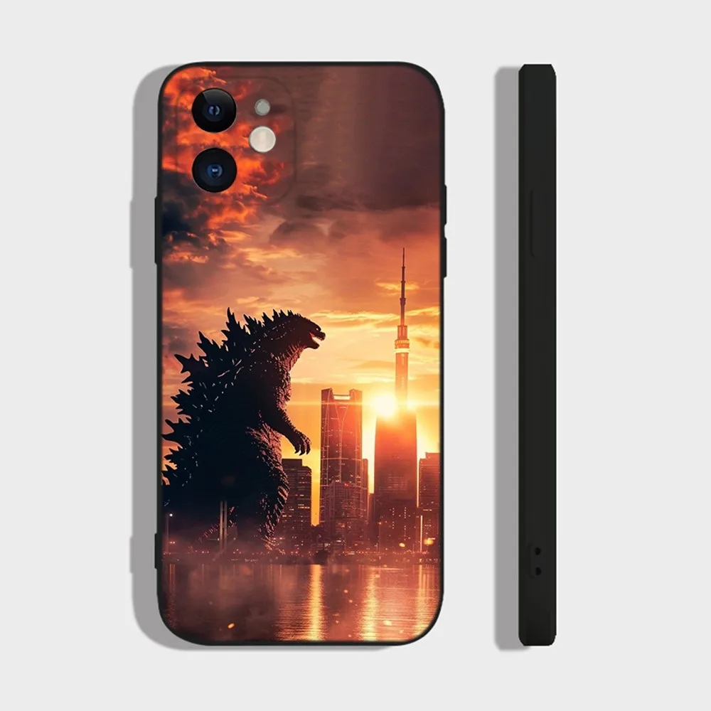 Monster G-GodzillaS Phone Case For iPhone 16 15 14 13 12 11 Plus Pro Max XR XS X 7 8 SE Mini Silicone Soft