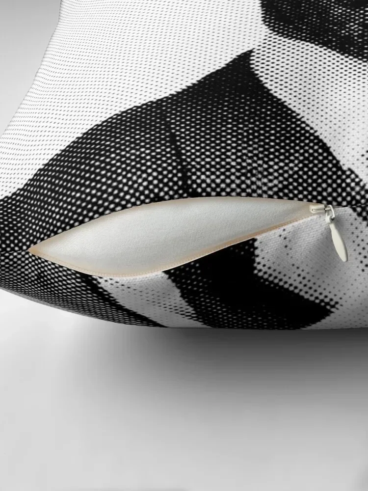 Черно-белая декоративная подушка Jon Hamm рождественские наволочки роскошная