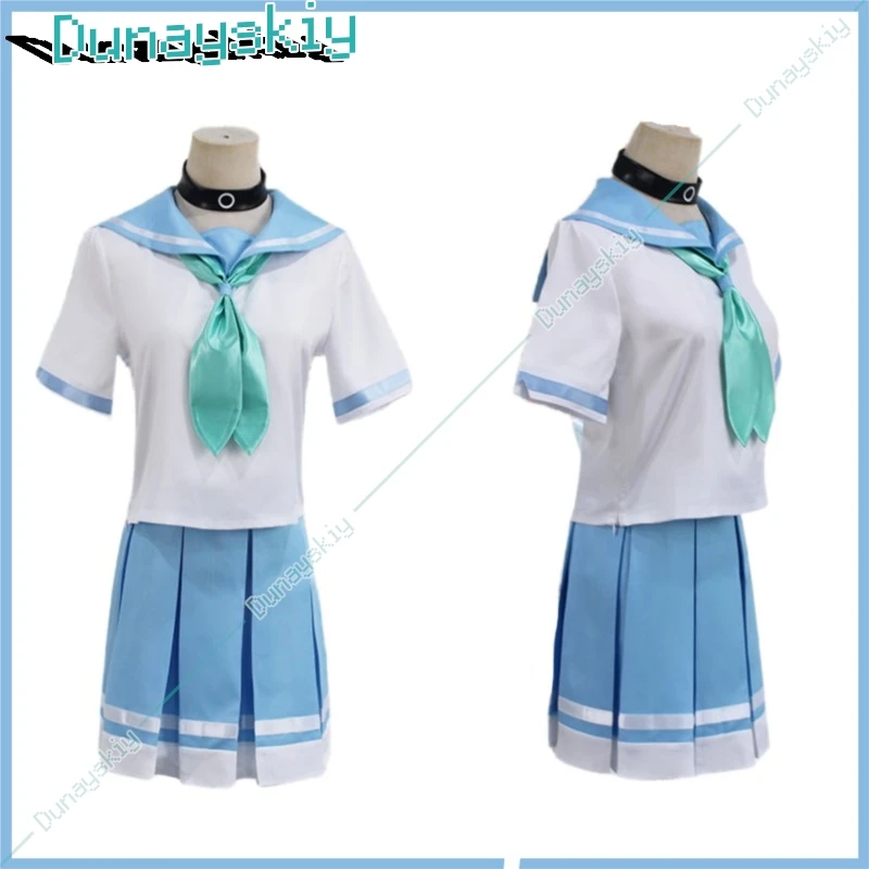Аниме хибайк! Костюм для косплея Euphonium Liz Und Ein Blauer отогнутый касаки Nozomi Mizore
