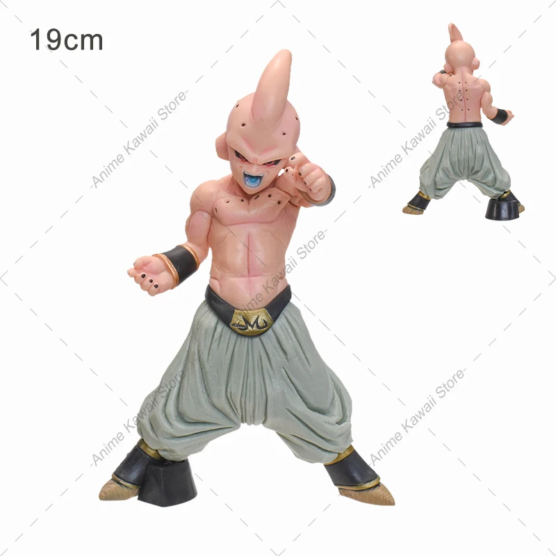 Фото Фигурка Majin Buu, Коллекционная модель персонажа аниме для детей, игрушка унисекс из ПВХ, подарочное издание, масштаб 1/60 №2