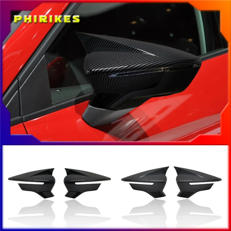 

Крышка для зеркала из углеродного волокна для Seat Leon 5F MK3 2013-2020 Ibiza MK5 Arona 2017-2018 аксессуары для бокового зеркала заднего вида автомобиля
