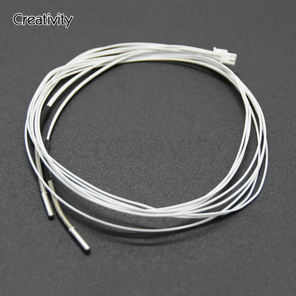 

3D Printer Thermistor ATC Semitec 104GT-2 104NT-4-R025H42G Thermistor Cartridge 280℃ for PT100 V6 Cartridges Heat Blocks