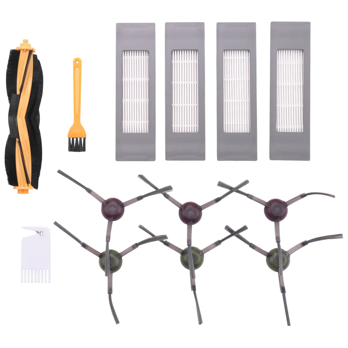 13 шт. для ECOVACS DEEBOT OZMO T8 T9 N8Pro AIVI робот-пылесос пылесборник фильтр одноразовая