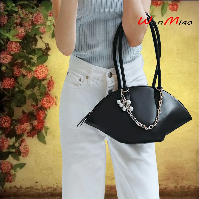

Dumpling Bag Women Formal Leather Luxury Shoulder Bag Fashion Handbag 2022 New