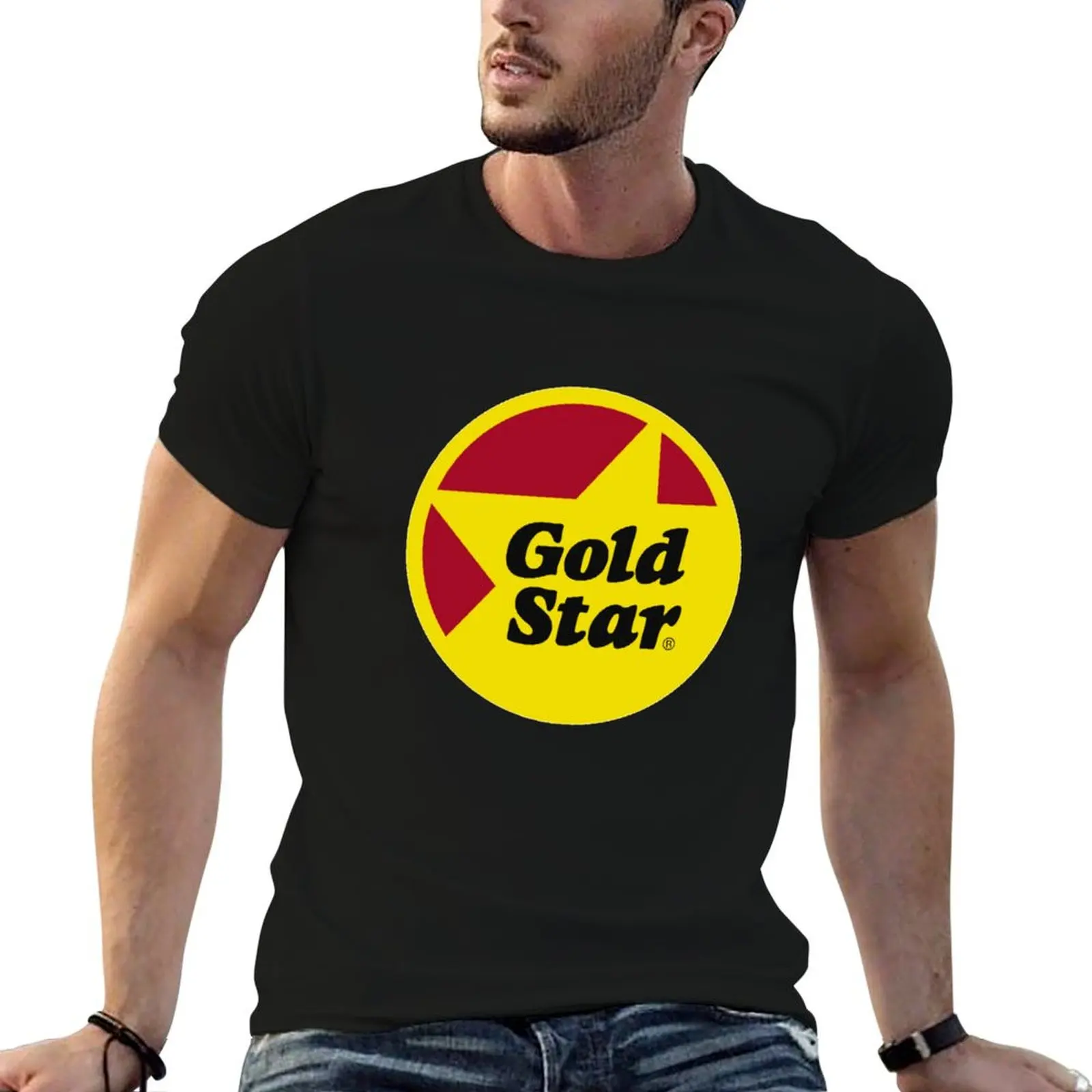 Футболка Gold Star Chili большие быстросохнущие милые топы с фигурками аниме мужские