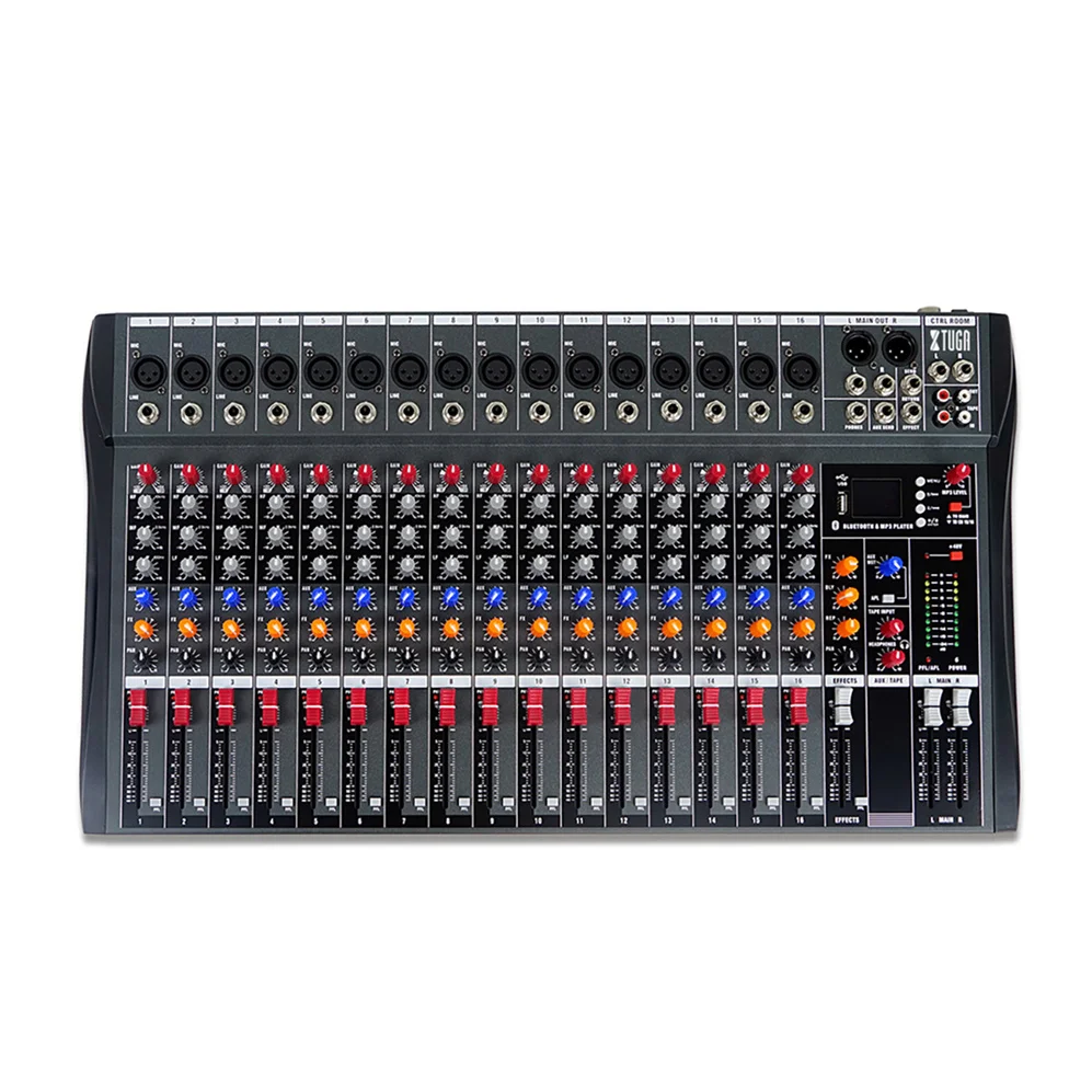 

Good quality factory directly mixer dj controller professional recording 16ch audio studio mixer