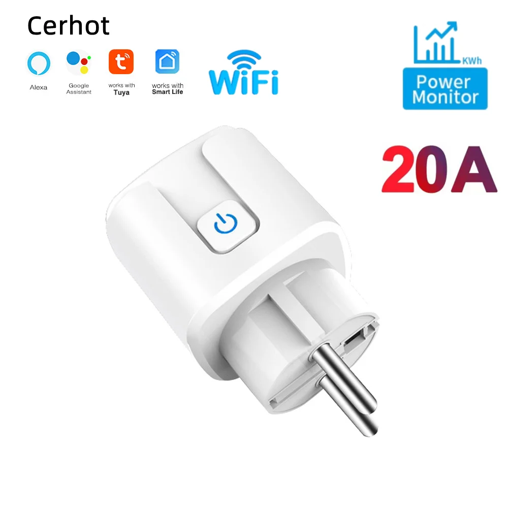 

Умная розетка Cerhot Tuya 20А