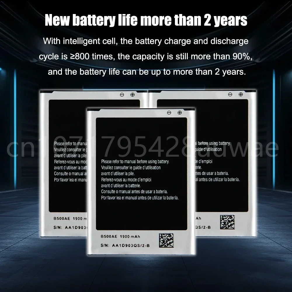Высокое качество 1900 мАч 3 8 В B500AE B500BE аккумуляторы для телефонов Samsung Galaxy S4 Mini GT-i9190