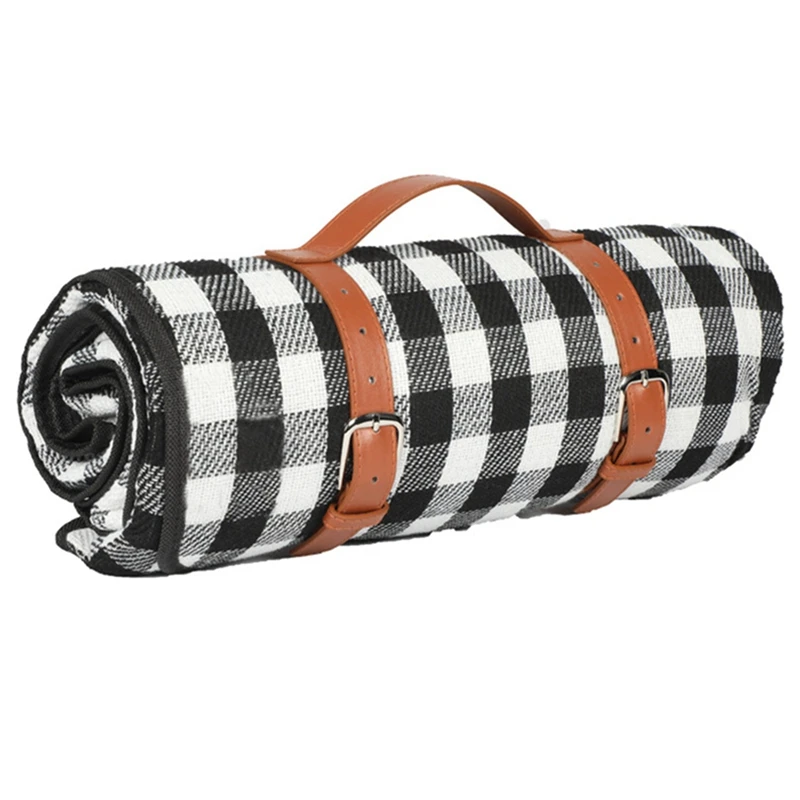 

Picnic Blanket With Waterproof Backing Outdoor Blanket Foldable Picnic Mat Of Beach Family Park Camping Hiking