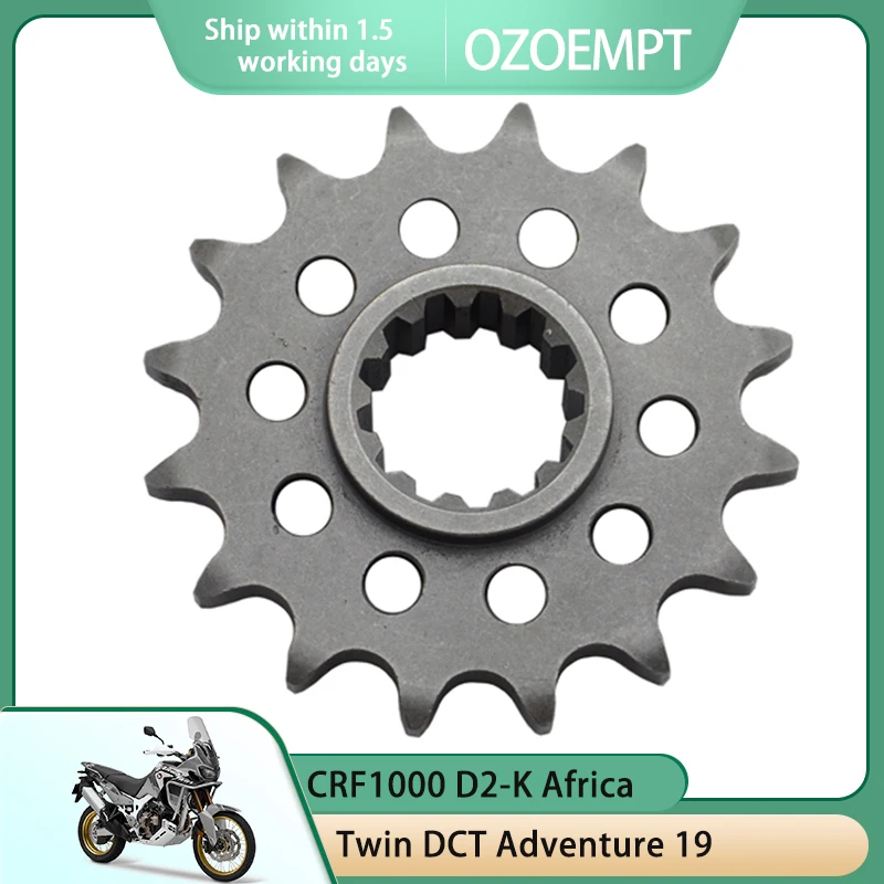 Передняя Звездочка мотоцикла OZOEMPT 525-16T, применяется для CRF1000D-J Africa Twin DCT,D-K Africa Twin DCT,D2-K Africa Twin DCT Adventure
