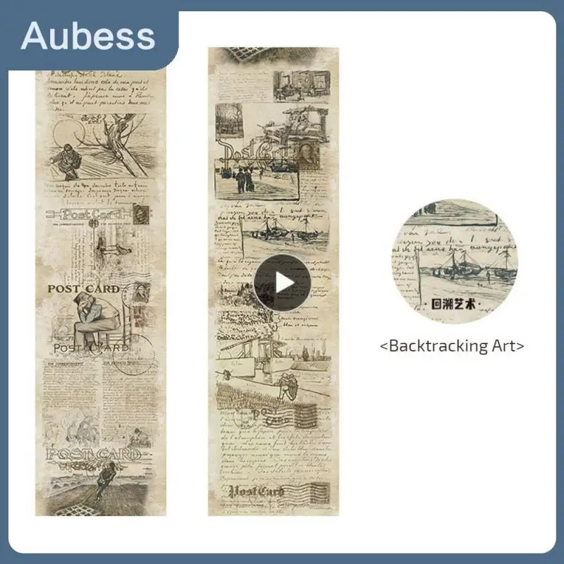 

Sweet Pocket Decoration Material Washi Tape Retro Decorate Diy Stickers Pocket Material Stickers Hand Account Sticker Lovely