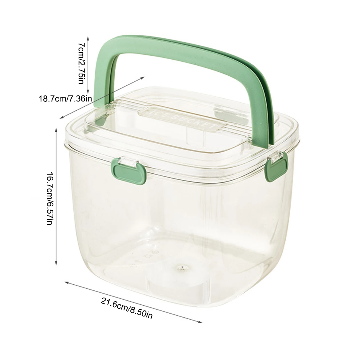 Бытовая форма для мороженого портативное ведро льда на открытом воздухе с