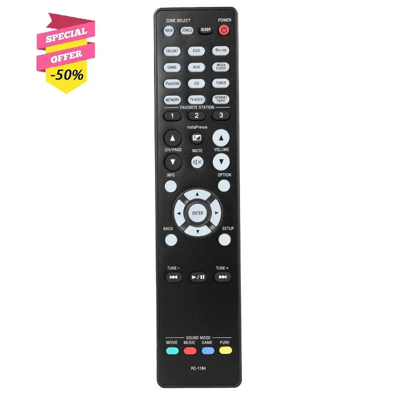 Новый телефон с дистанционным управлением, совместимым с Denon AV ресивер