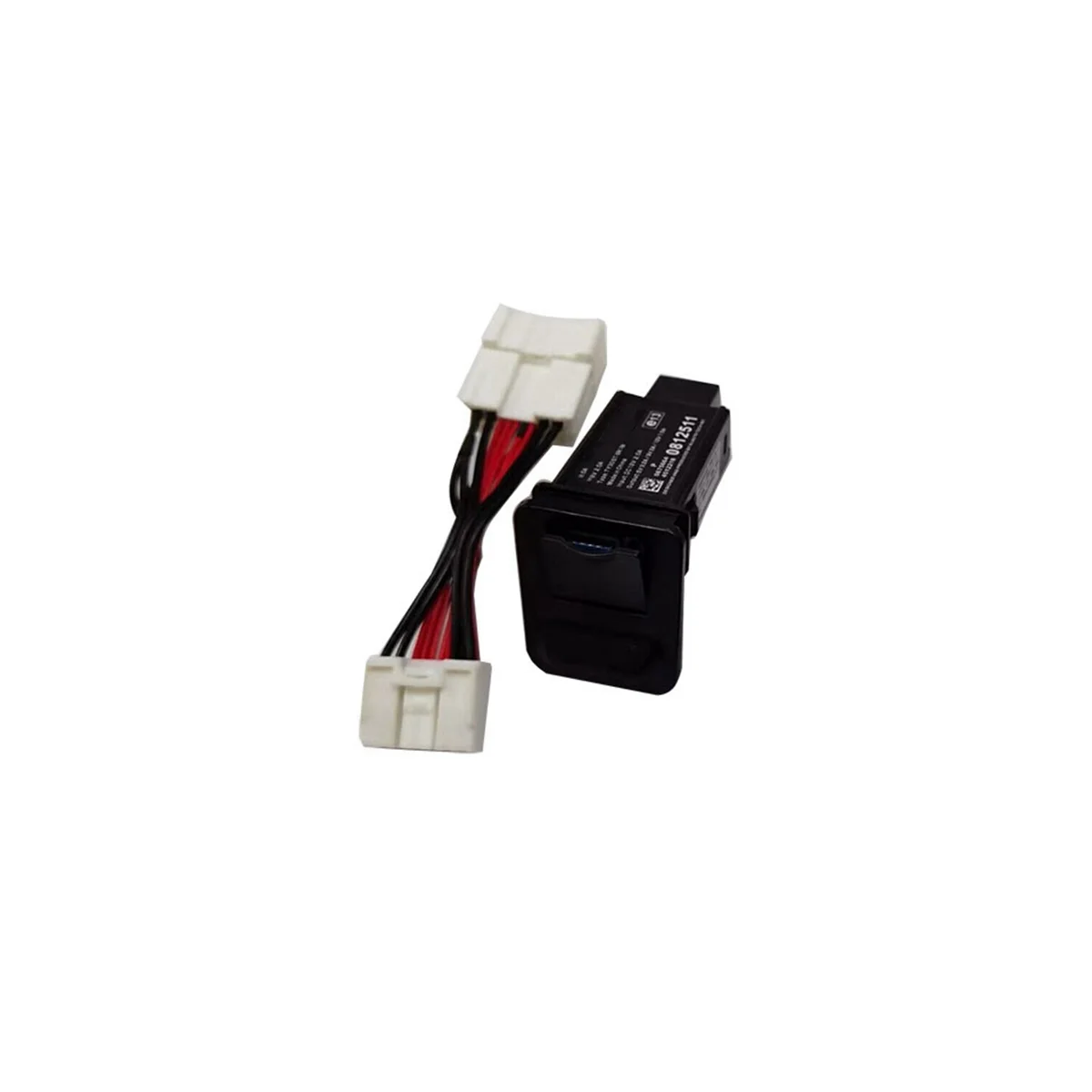 

Автомобильное зарядное устройство с USB-адаптером на задние сиденья QC 3,0 D Type C, разъем для быстрой зарядки для Alphard Vellfire 30 серии 2015-2023