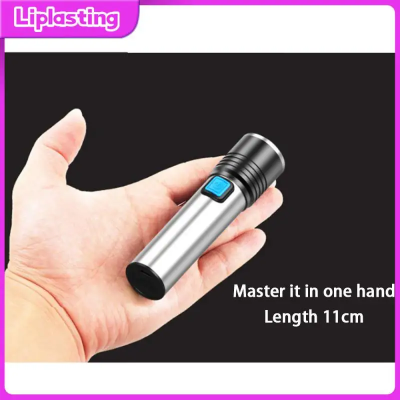 

Портативный велосипедный светодиодный фонарик с зарядкой, растягивающийся удобный ручной светильник для горных велосипедов, палатки с зум...