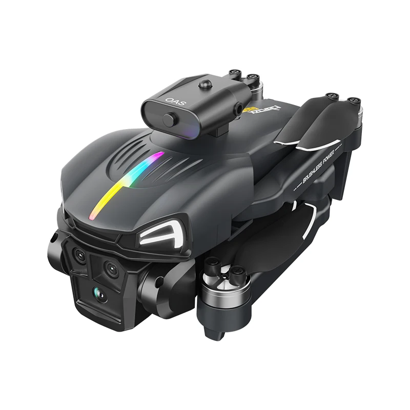 Новый бесщеточный Дрон C15S 4K HD с тремя камерами для аэрофотосъемки Дроны