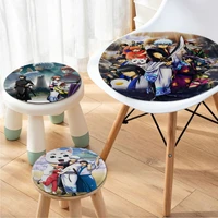 klasik anime gintama decorative dining chair cushion circular decoration seat for office desk chair cushions