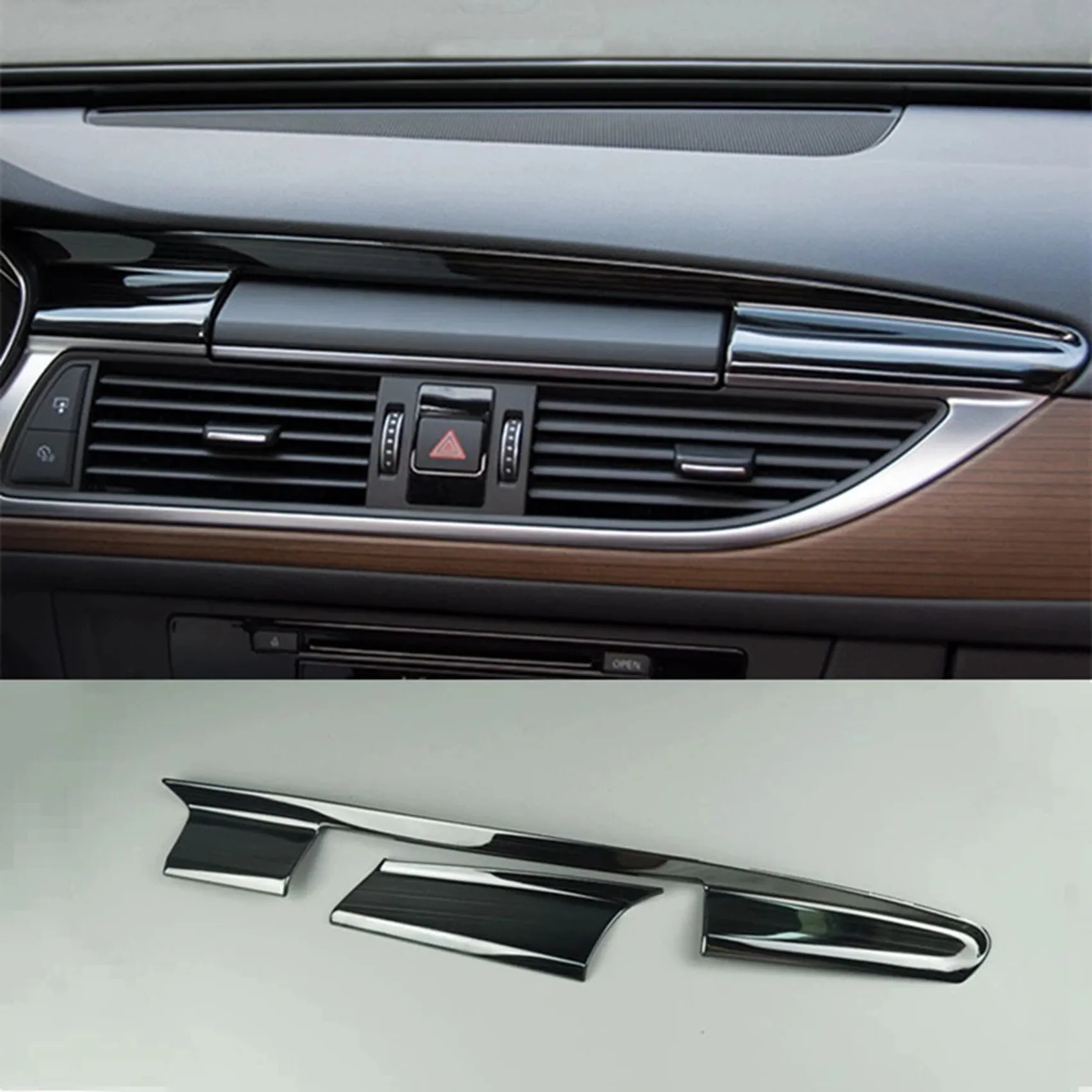 

2 шт., ленты для крышки приборной панели Audi A6 C7 2012-2018